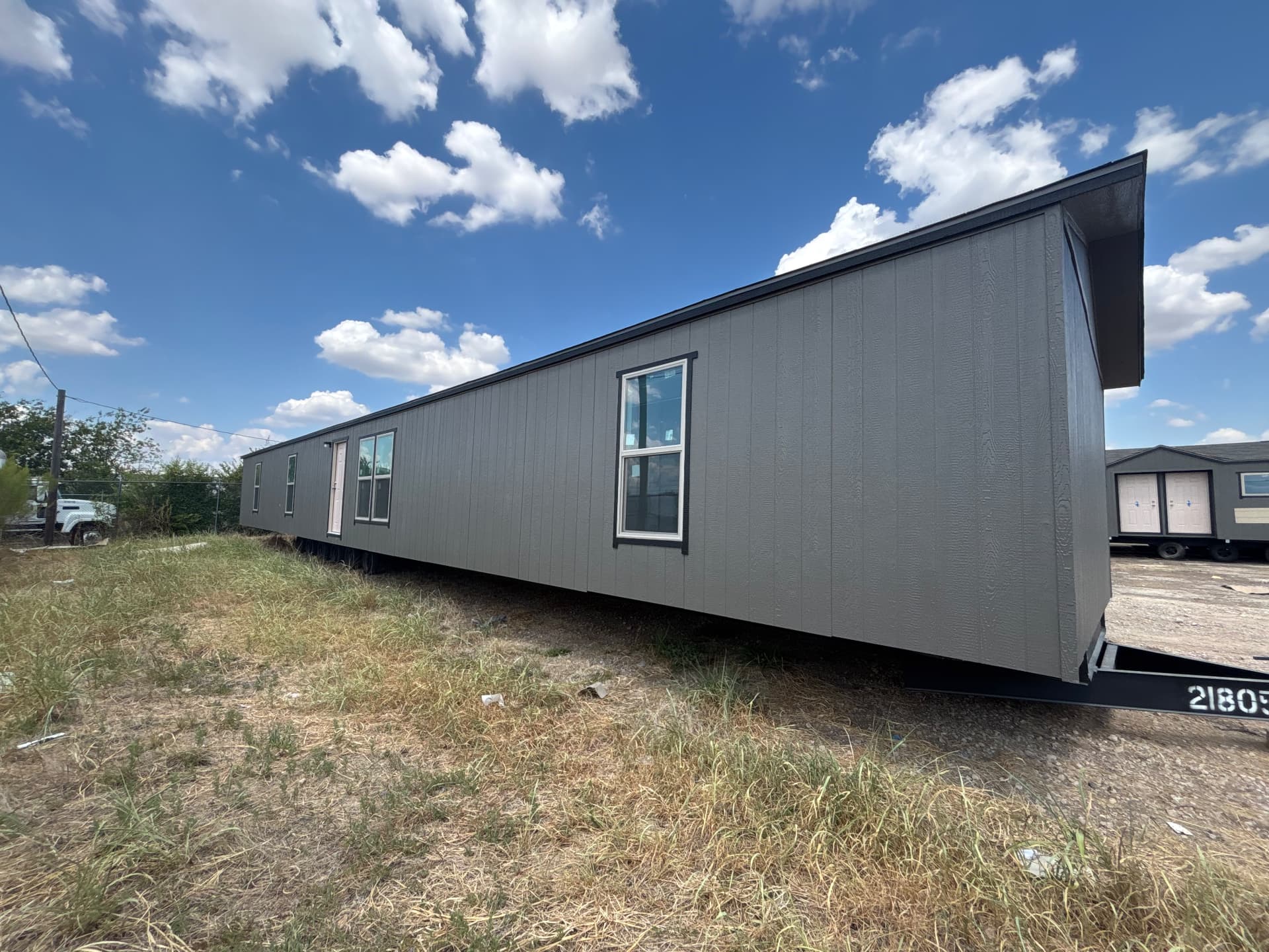 H-2A farmworker housing unit, side view