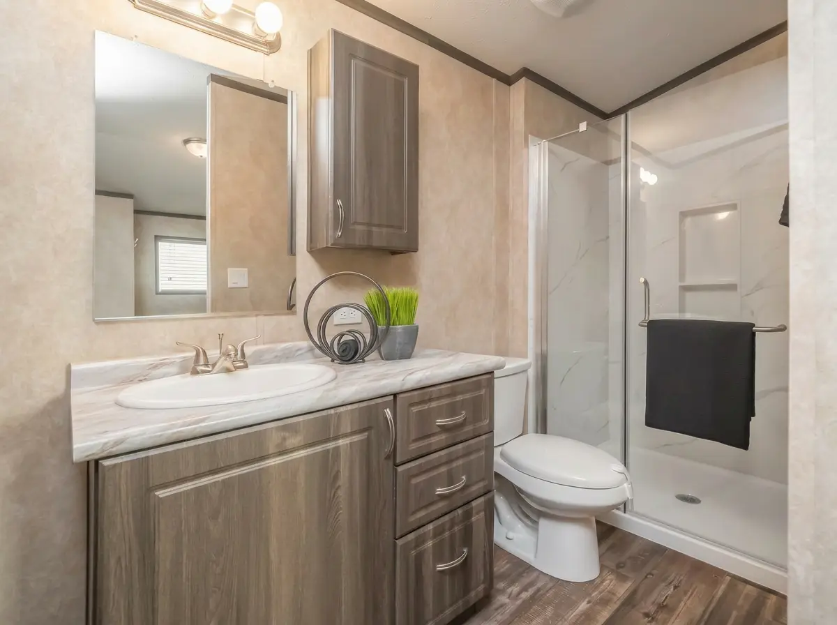 The Bunkhouse workforce housing unit — private crew room interior, photo 6