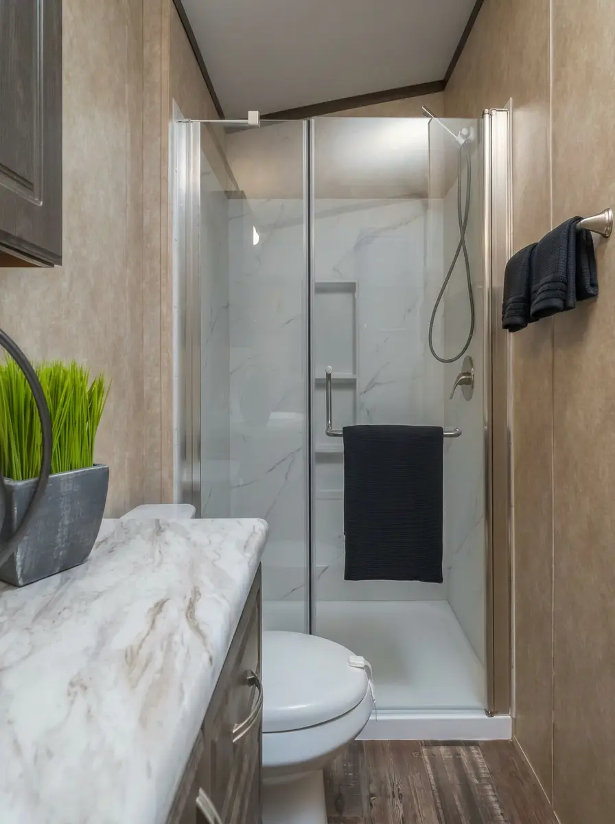 The Bunkhouse workforce housing unit — private crew room interior, photo 9