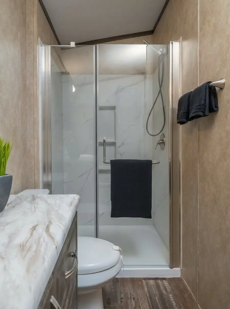 The Bunkhouse workforce housing unit — private crew room interior, photo 7