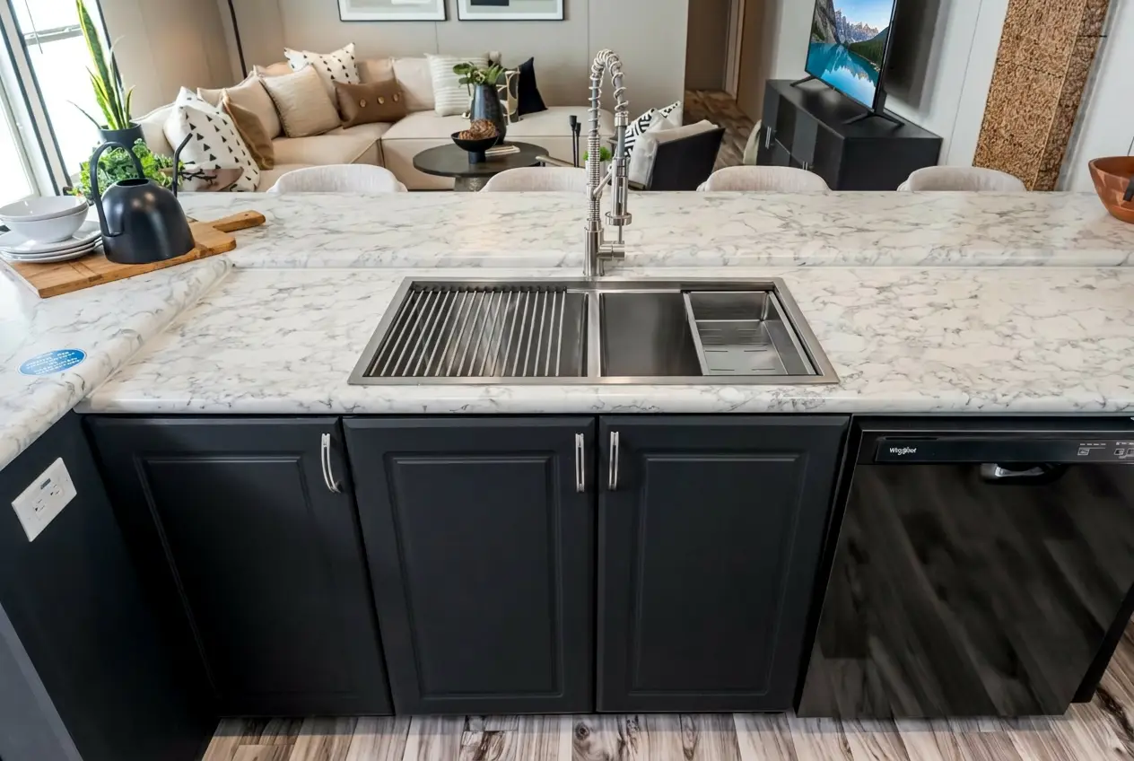Estela 3 bedroom singlewide manufactured home kitchen