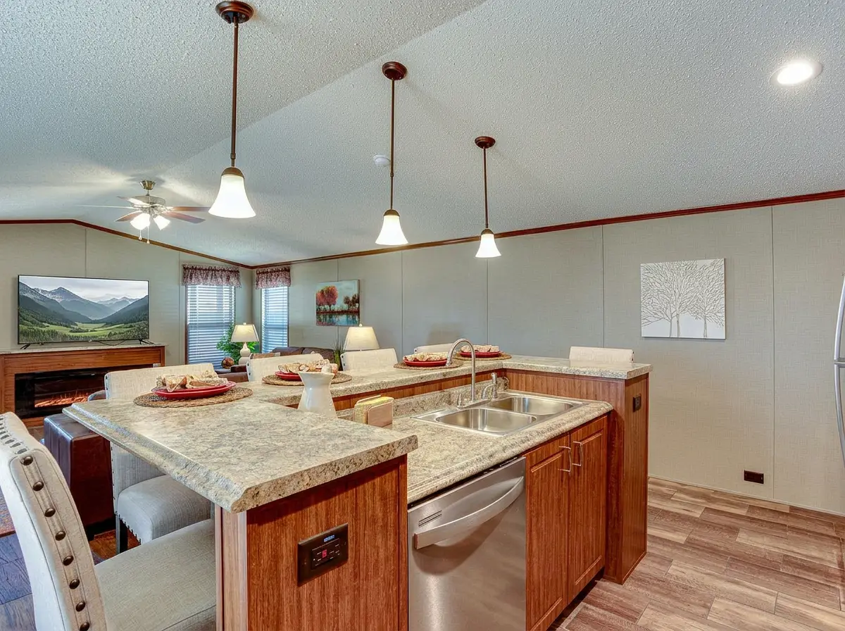 Alondra 2 bedroom singlewide manufactured home interior photo 8